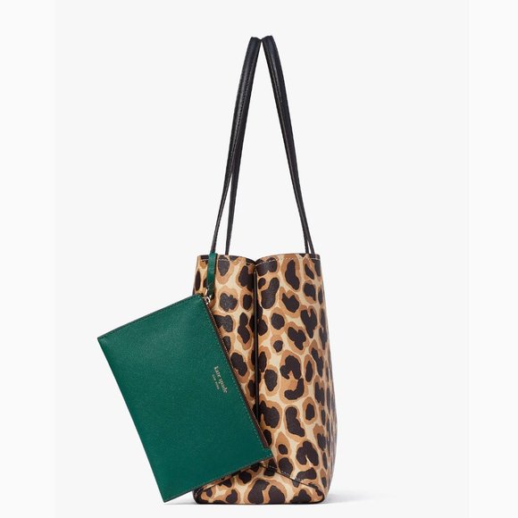 Kate Spade  Leopard Large Tote - Picture 5 of 11
